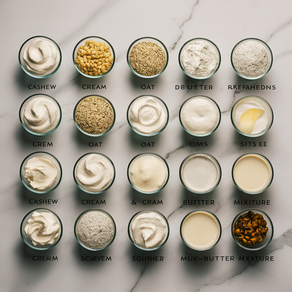 Best Heavy Cream Substitutes: Dairy-Free and Healthy Alternatives for Cooking